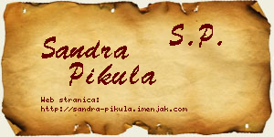 Sandra Pikula vizit kartica